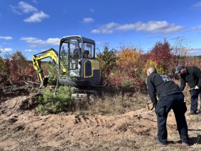 Digging for clues